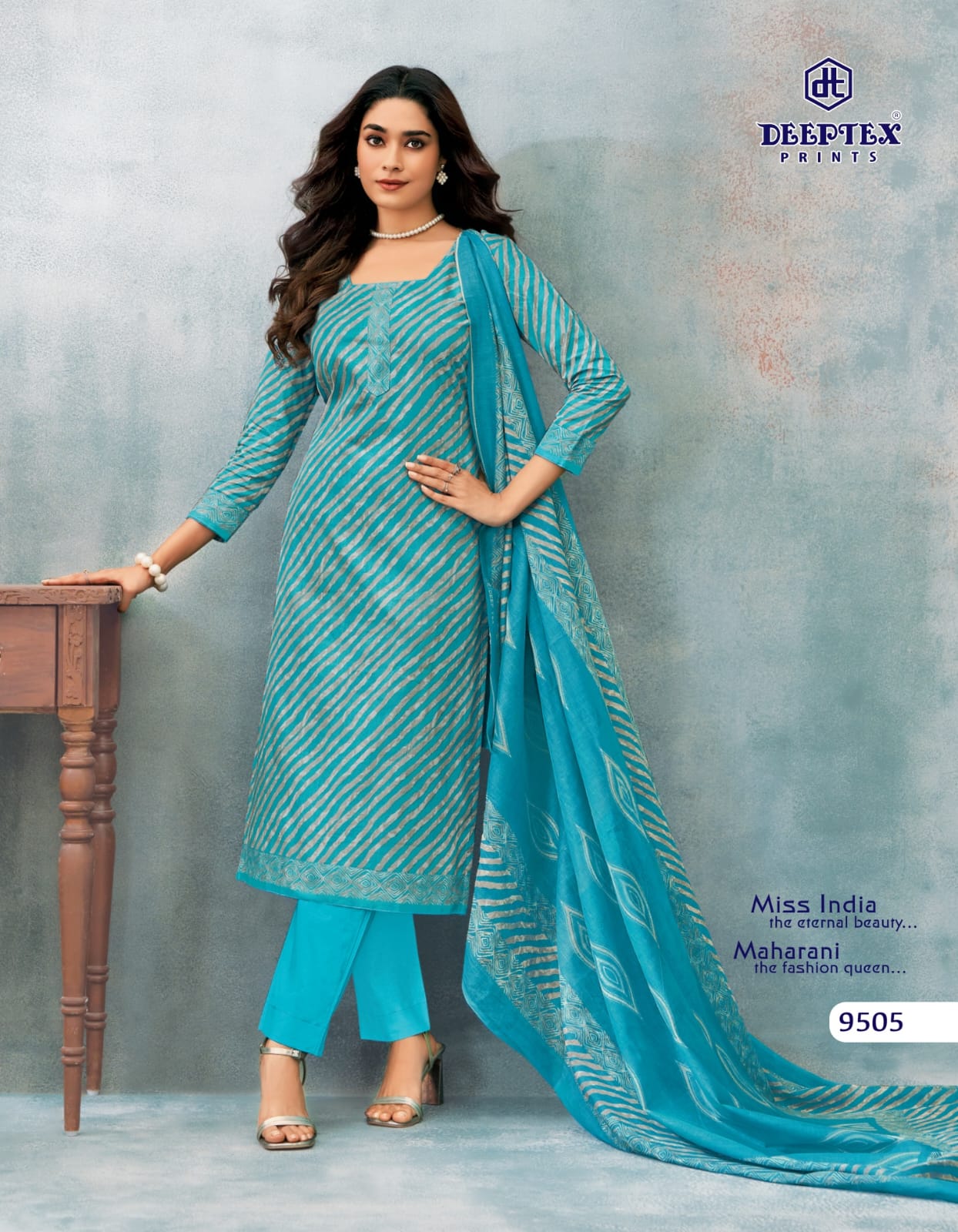 Miss India Vol 95 Deeptex Prints Cotton Dress Material Supplier Ahmedabad