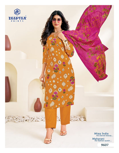 Miss India Vol 96 Deeptex Prints Cotton Dress Material Wholesaler India