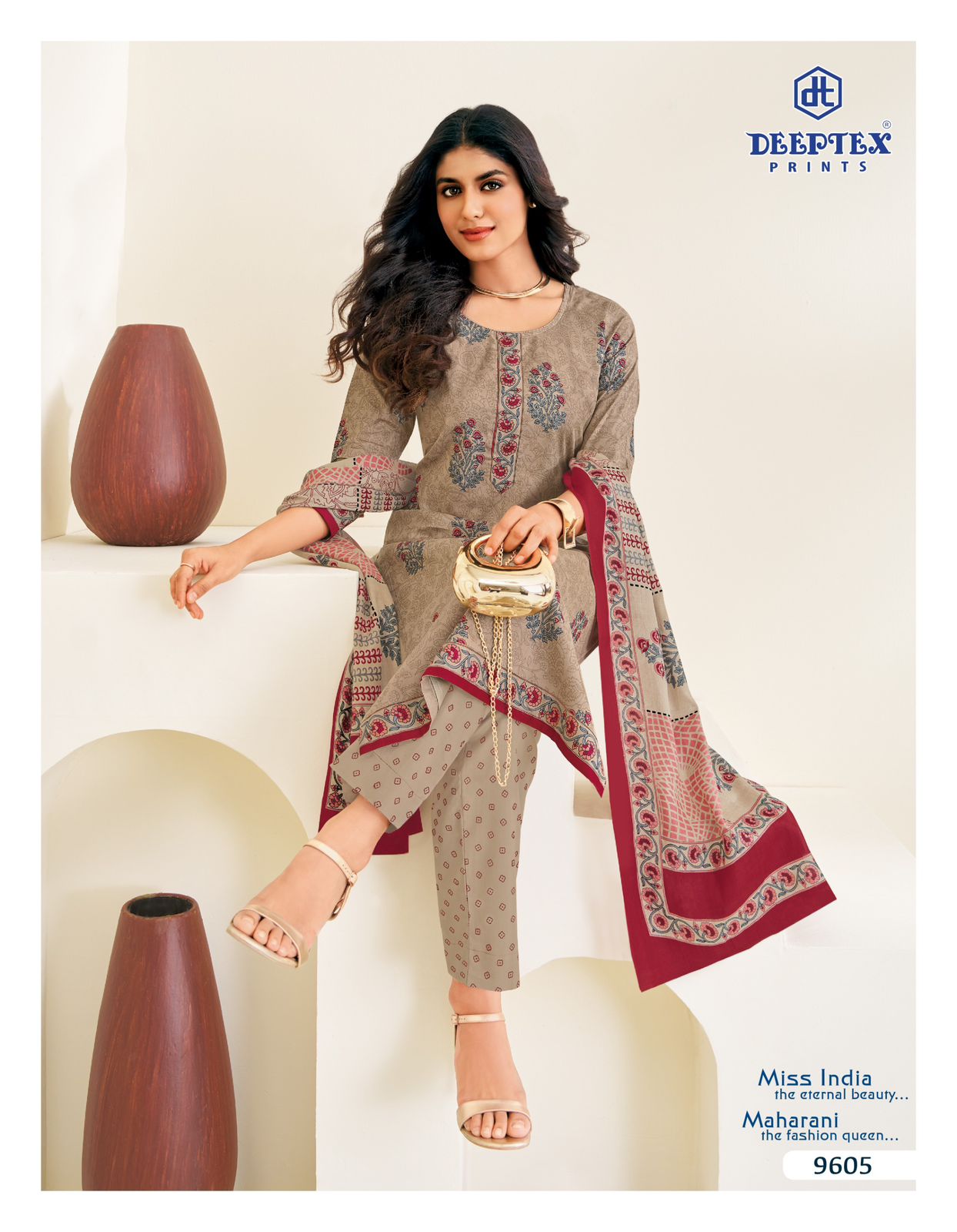 Miss India Vol 96 Deeptex Prints Cotton Dress Material Wholesaler India
