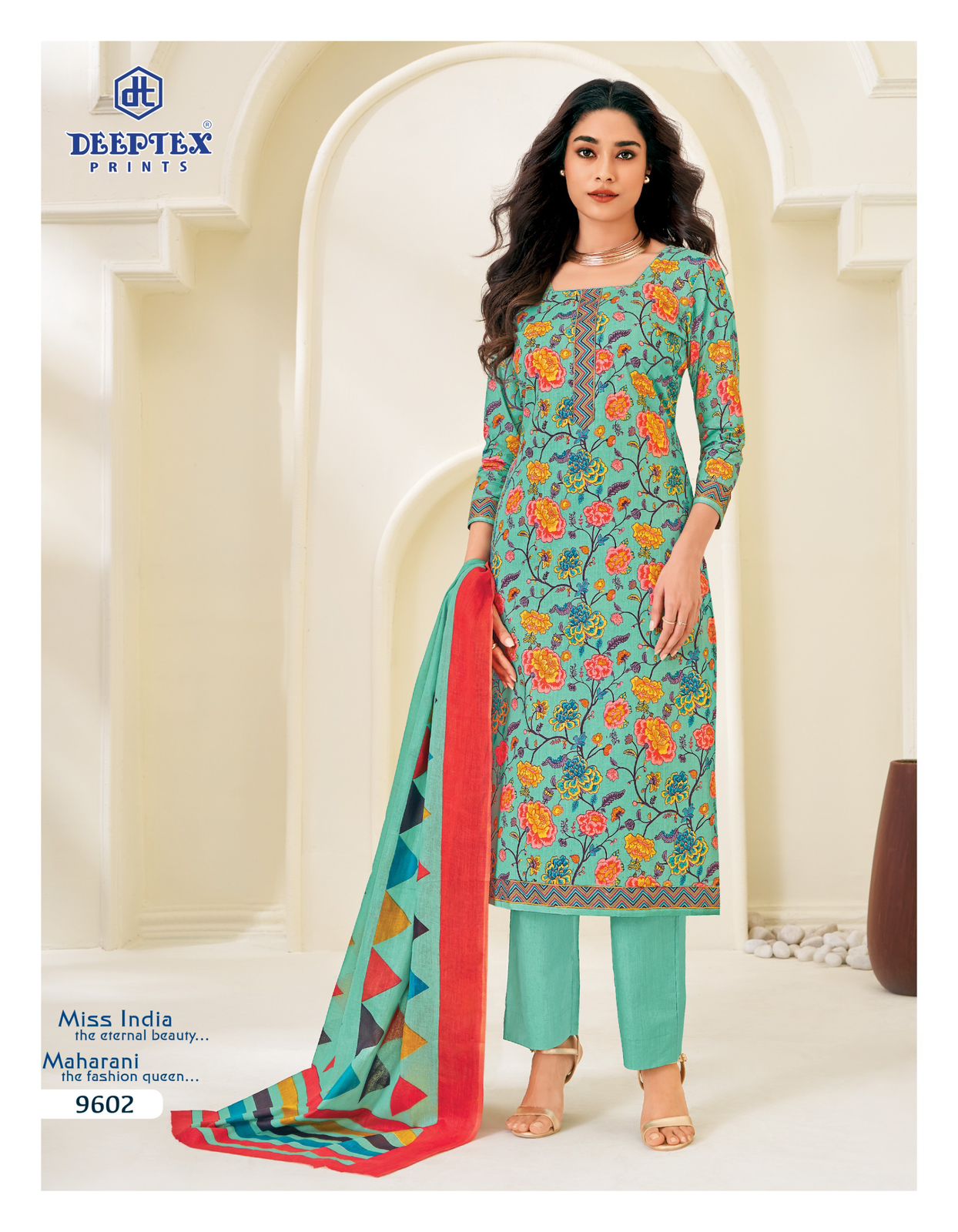 Miss India Vol 96 Deeptex Prints Cotton Dress Material Wholesaler India