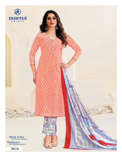 Miss India Vol 96 Deeptex Prints Cotton Dress Material Wholesaler India