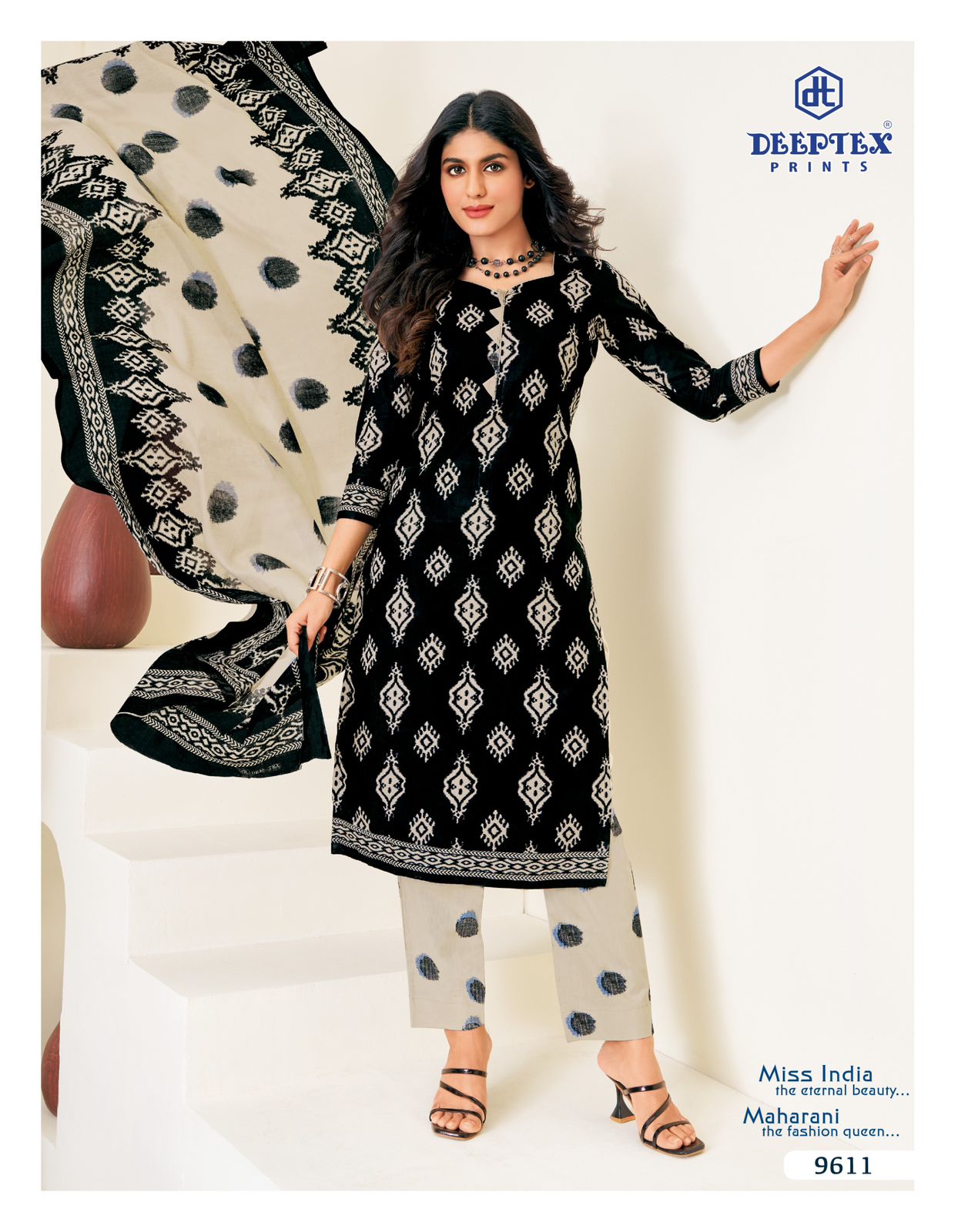 Miss India Vol 96 Deeptex Prints Cotton Dress Material Wholesaler India