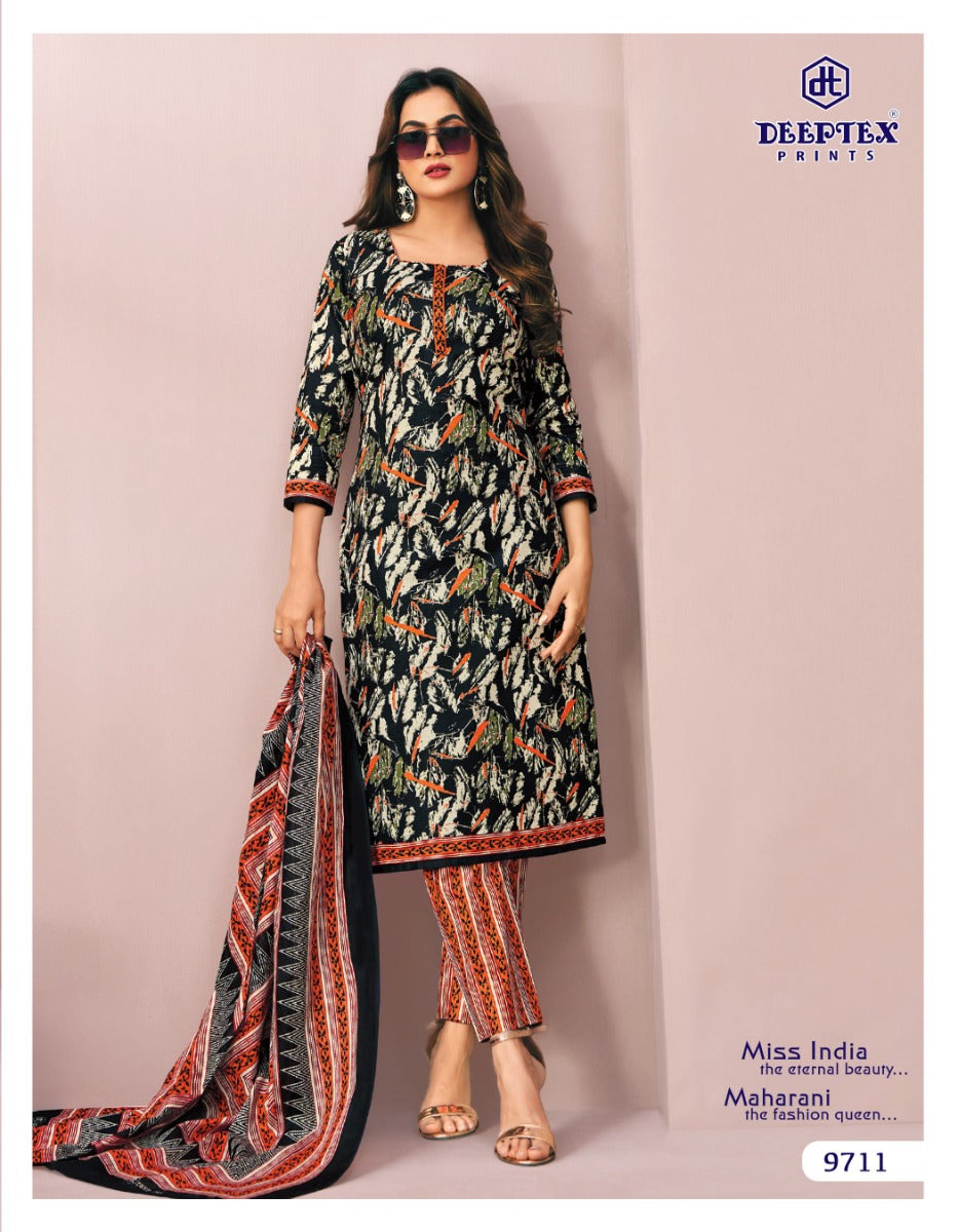 Miss India Vol 97 Deeptex Prints Cotton Dress Material Wholesale Price
