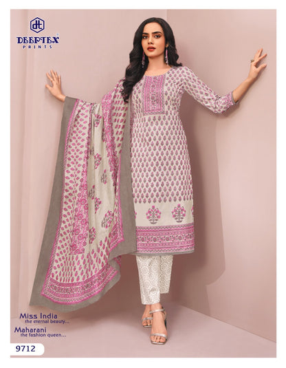 Miss India Vol 97 Deeptex Prints Cotton Dress Material Wholesale Price