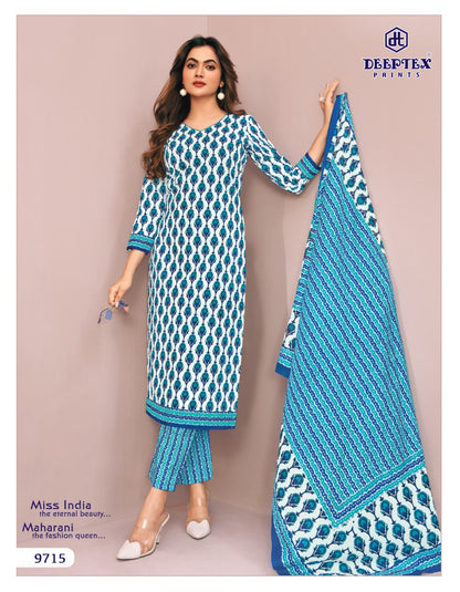 Miss India Vol 97 Deeptex Prints Cotton Dress Material Wholesale Price