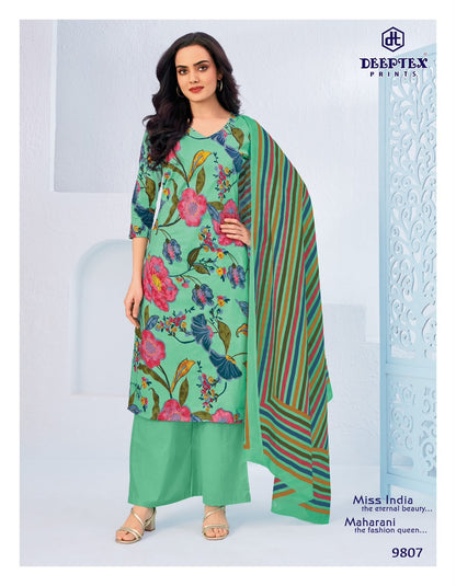 Miss India Vol 98 Deeptex Prints Cotton Dress Material Supplier