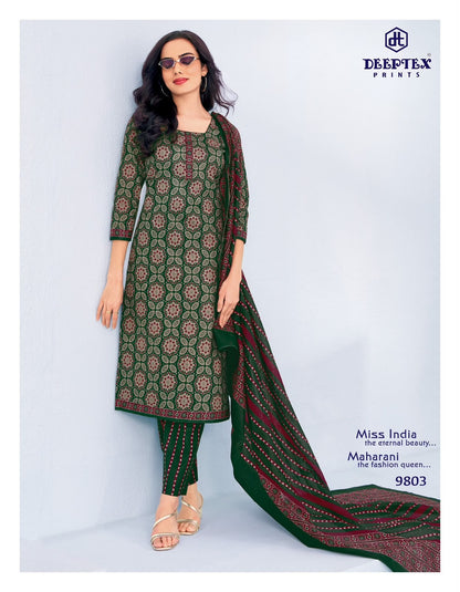 Miss India Vol 98 Deeptex Prints Cotton Dress Material Supplier