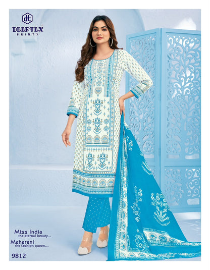 Miss India Vol 98 Deeptex Prints Cotton Dress Material Supplier