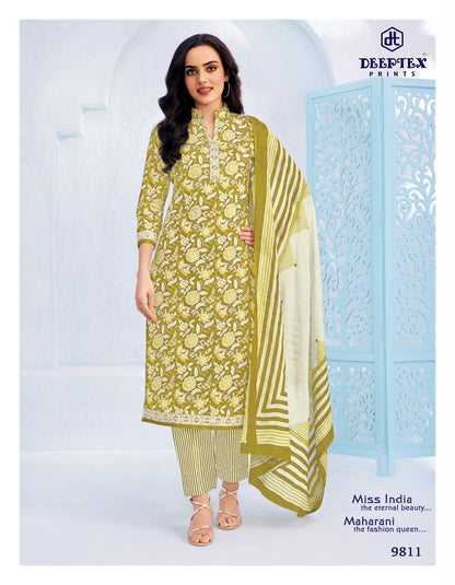 Miss India Vol 98 Deeptex Prints Readymade Cotton Pant Suits Wholesale Price