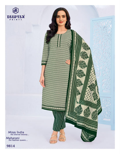 Miss India Vol 98 Deeptex Prints Readymade Cotton Pant Suits Wholesale Price