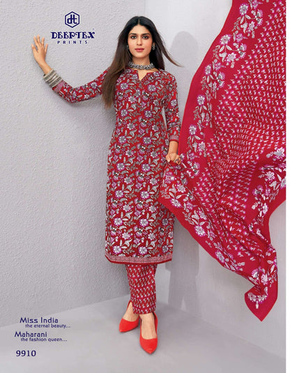 Miss India Vol 99 Deeptex Prints Cotton Dress Material Manufacturer India