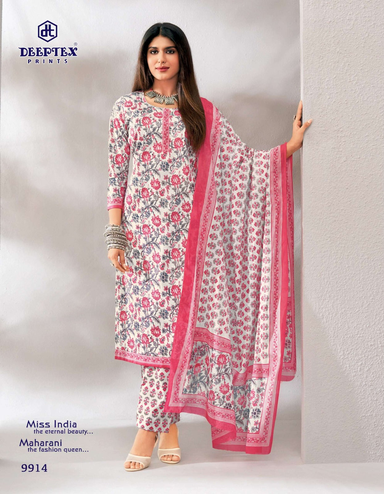 Miss India Vol 99 Deeptex Prints Cotton Dress Material Manufacturer India
