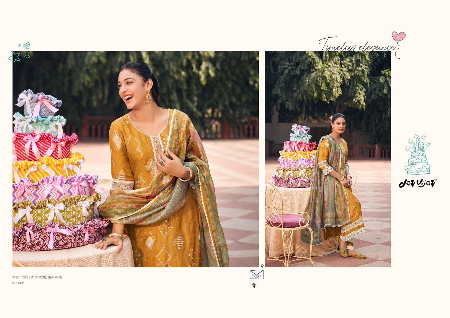 Misthi Jay Vijay Muslin Pant Style Suits Manufacturer