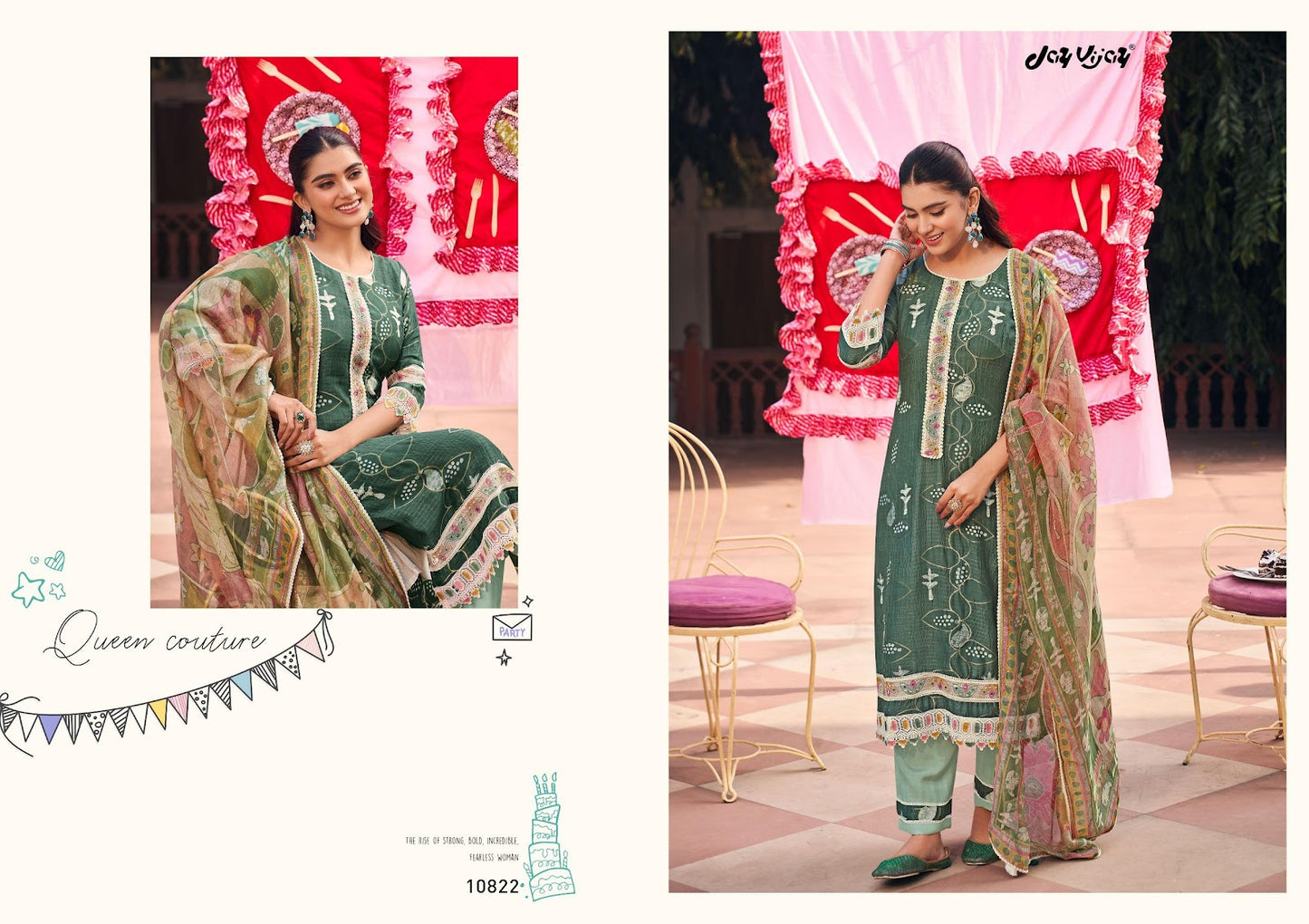Misthi Jay Vijay Muslin Pant Style Suits Manufacturer