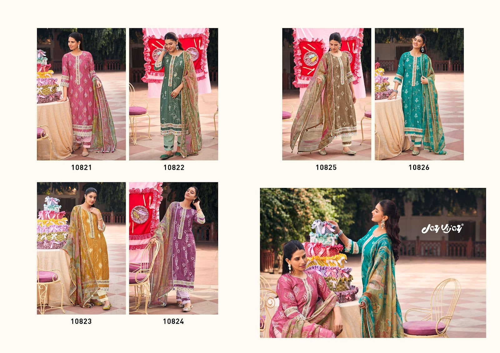 Misthi Jay Vijay Muslin Pant Style Suits Manufacturer