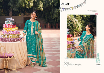 Misthi Jay Vijay Muslin Pant Style Suits Manufacturer