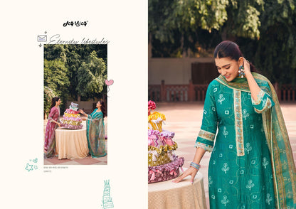 Misthi Jay Vijay Muslin Pant Style Suits Manufacturer