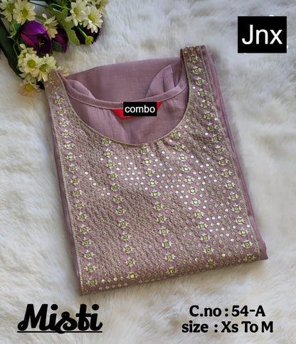 Misti 0206 Jnx Vertican Straight Cut Kurtis Wholesaler Gujarat