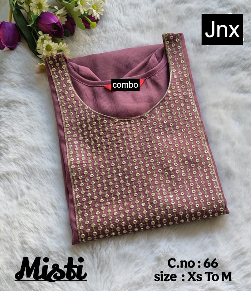 Misti 0206 Jnx Vertican Straight Cut Kurtis Wholesaler Gujarat