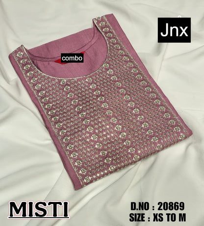 Misti 0206 Jnx Vertican Straight Cut Kurtis Wholesaler Gujarat