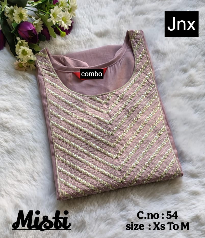 Misti 0206 Jnx Vertican Straight Cut Kurtis Wholesaler Gujarat