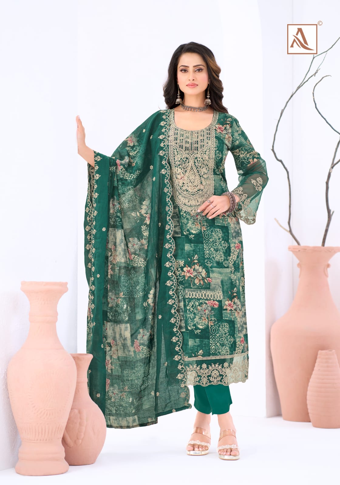 Mithai Alok Cambric Cotton Karachi Salwar Suits Manufacturer Ahmedabad