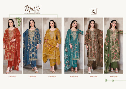 Mithai Edition 3 Alok Cambric Cotton Karachi Salwar Suits Exporter India