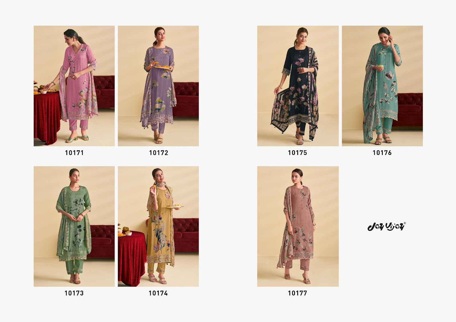 Mithai Jay Vijay Pure Bemberg Pant Style Suits Manufacturer Ahmedabad