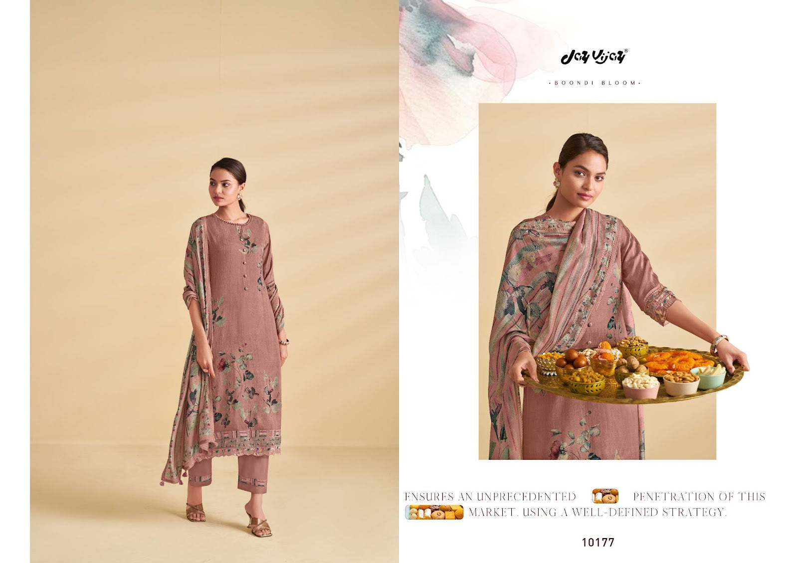 Mithai Jay Vijay Pure Bemberg Pant Style Suits Manufacturer Ahmedabad
