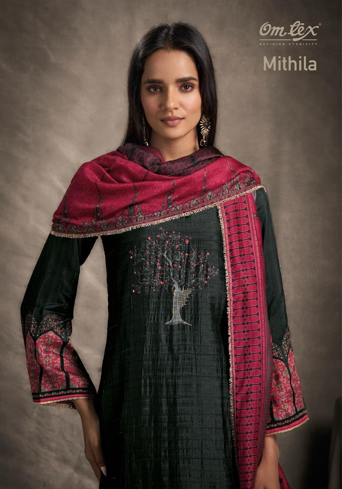 Mithila Omtex Silk Pant Style Suits Wholesaler Gujarat