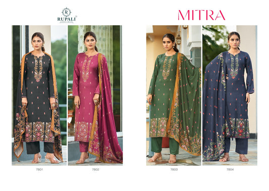 Mitra Rupali Pashmina Suits Supplier Gujarat