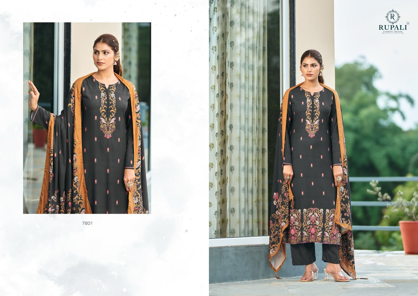 Mitra Rupali Pashmina Suits Supplier Gujarat