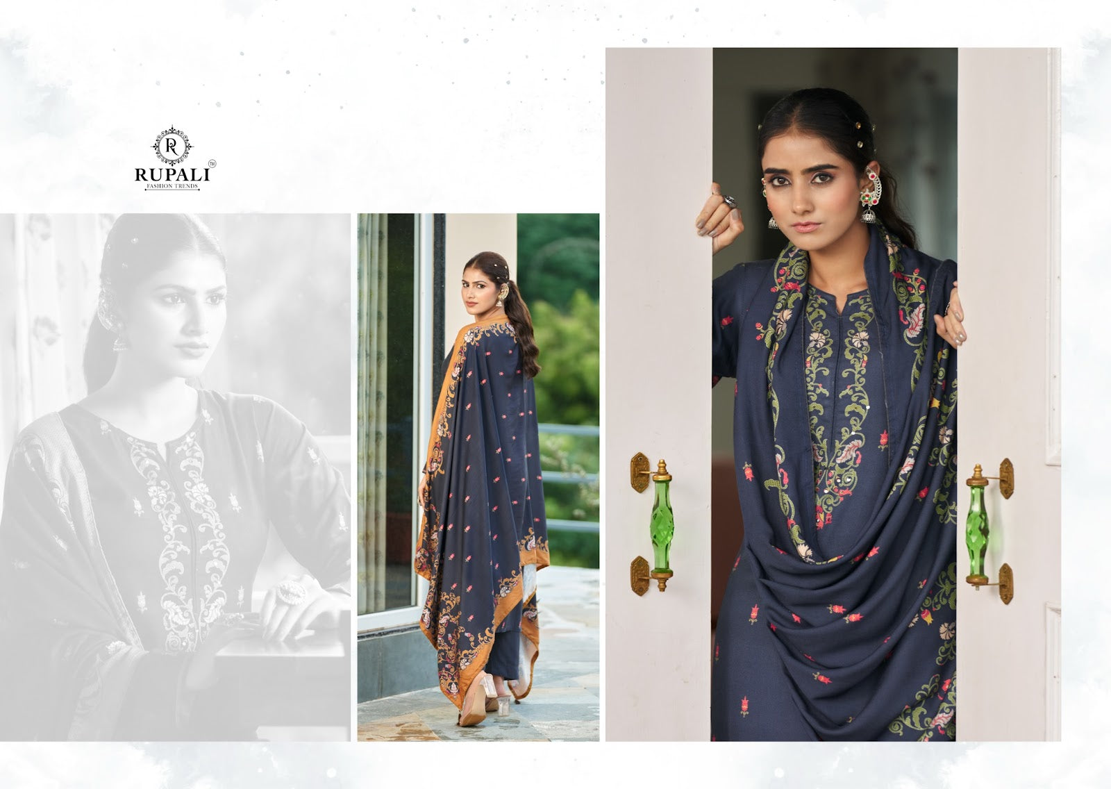 Mitra Rupali Pashmina Suits Supplier Gujarat