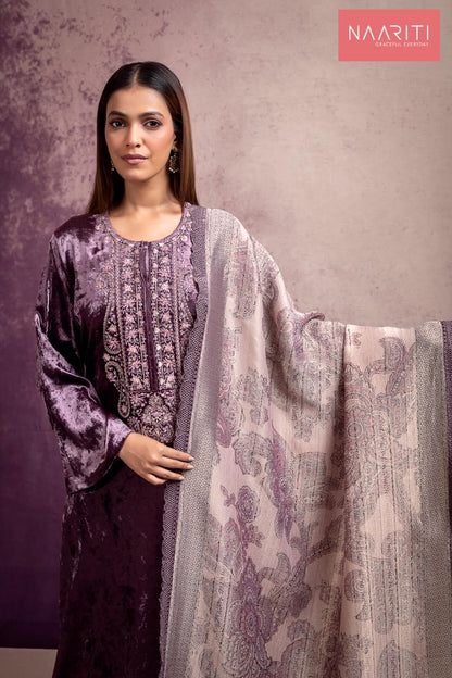 Mitriz Naariti Velvet Suits Exporter
