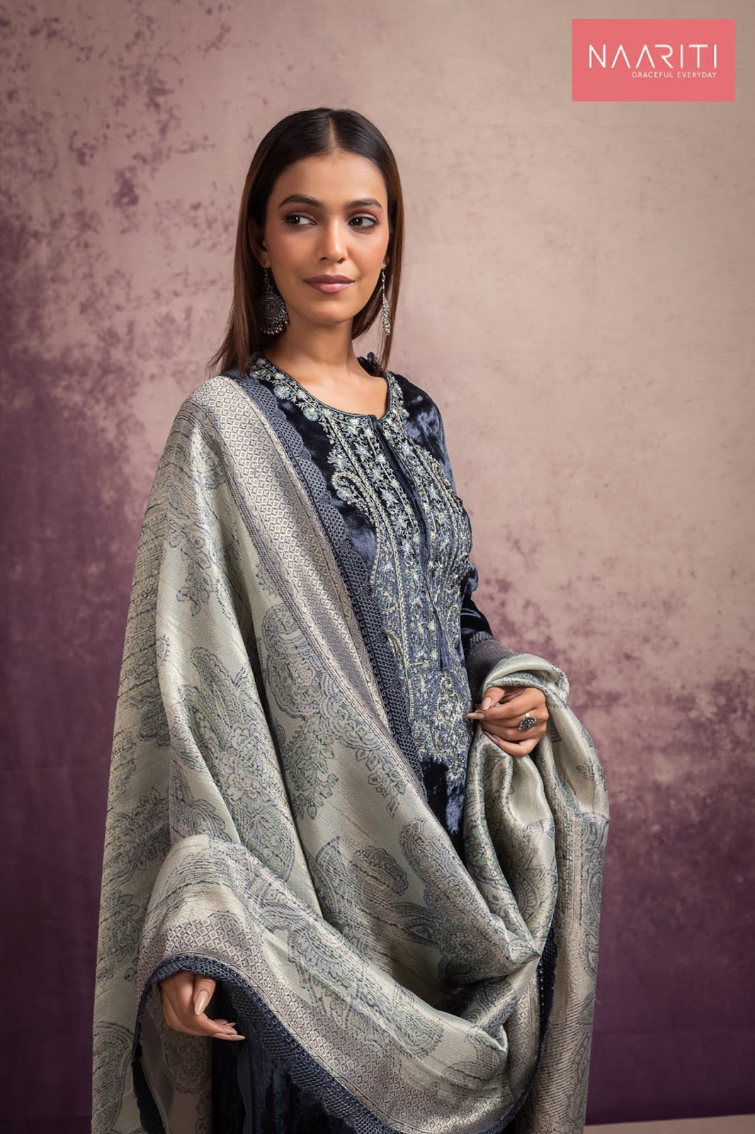 Mitriz Naariti Velvet Suits Exporter