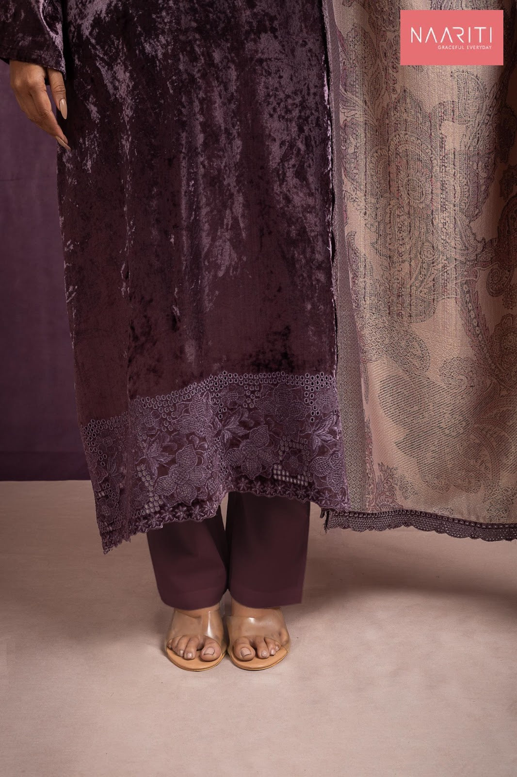 Mitriz Naariti Velvet Suits Exporter