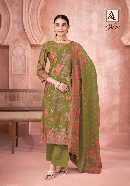 Mitti Alok Modal Karachi Salwar Suits Supplier India