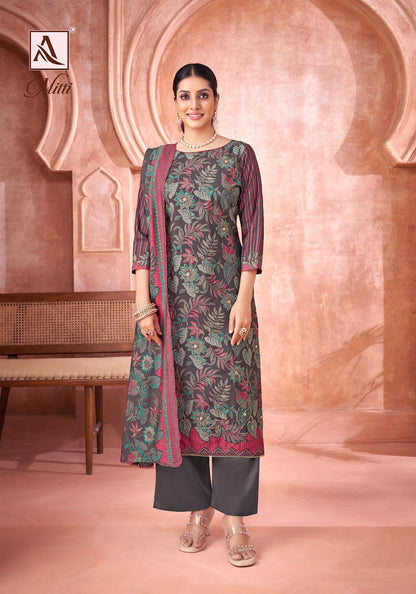 Mitti Alok Modal Karachi Salwar Suits Supplier India