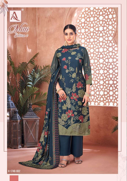 Mitti Edition 2 Alok Modal Karachi Salwar Suits Exporter Gujarat