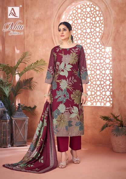 Mitti Edition 2 Alok Modal Karachi Salwar Suits Exporter Gujarat