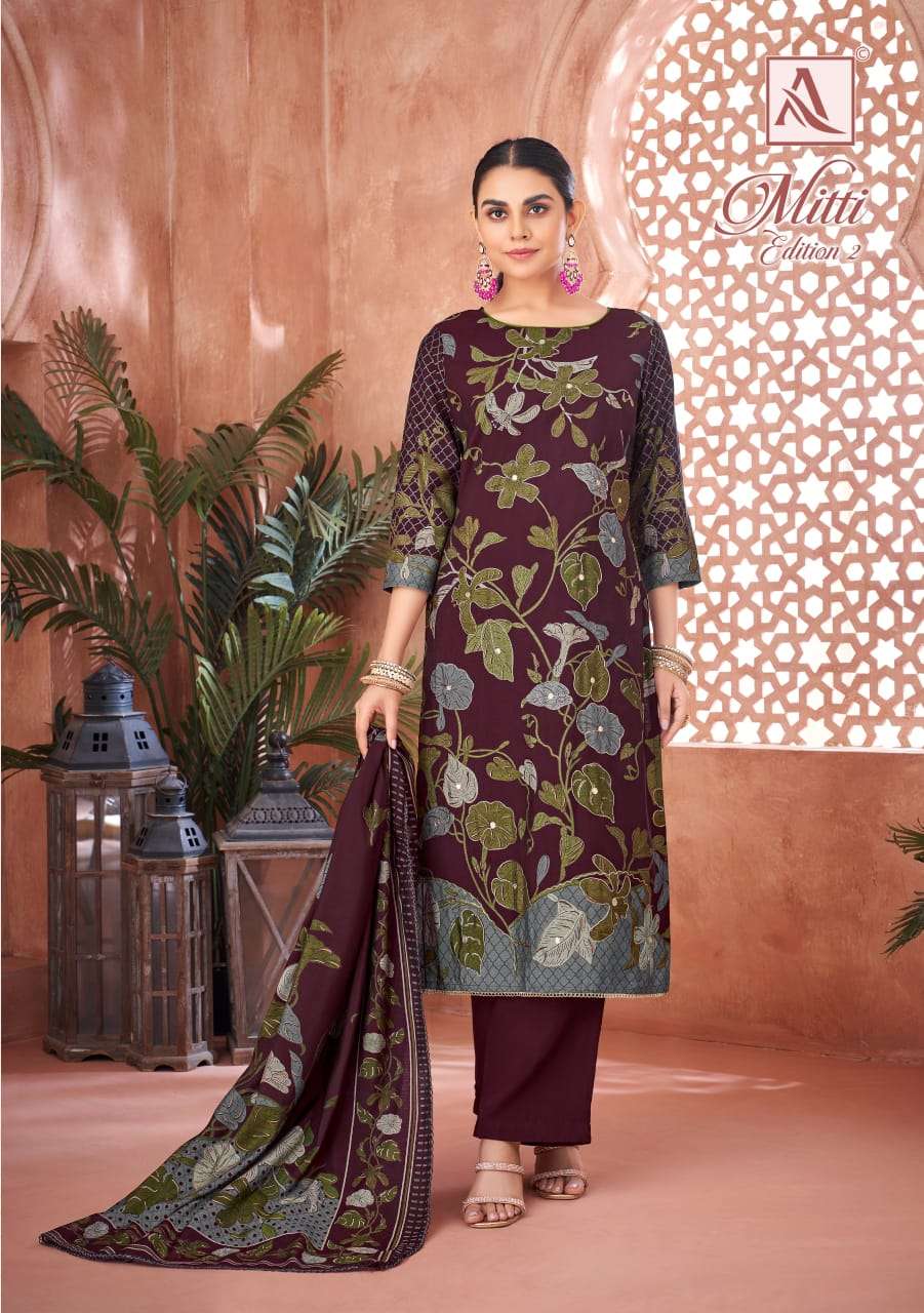 Mitti Edition 2 Alok Modal Karachi Salwar Suits Exporter Gujarat