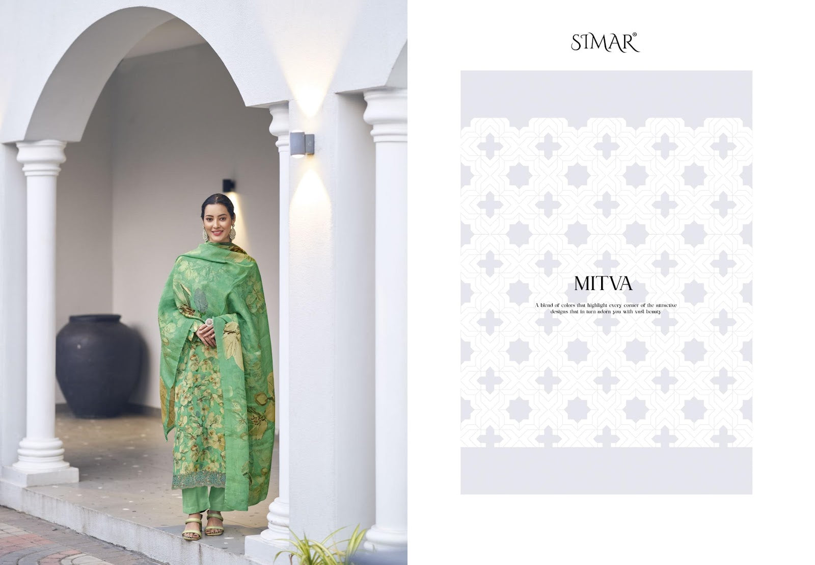 Mitva Simar Kanjivaram Pant Style Suits Wholesale Rate