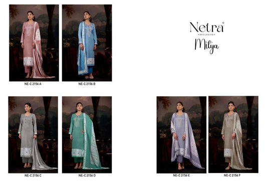 Mitya Netra Cotton Pant Style Suits Wholesaler