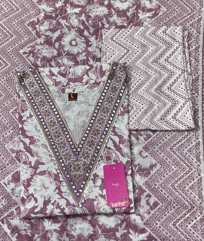 Mivya 140525 Kanha Readymade Cotton Pant Suits Exporter India