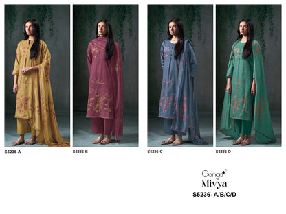 Mivya S5236 Ganga Corduroy Pant Style Suits Manufacturer