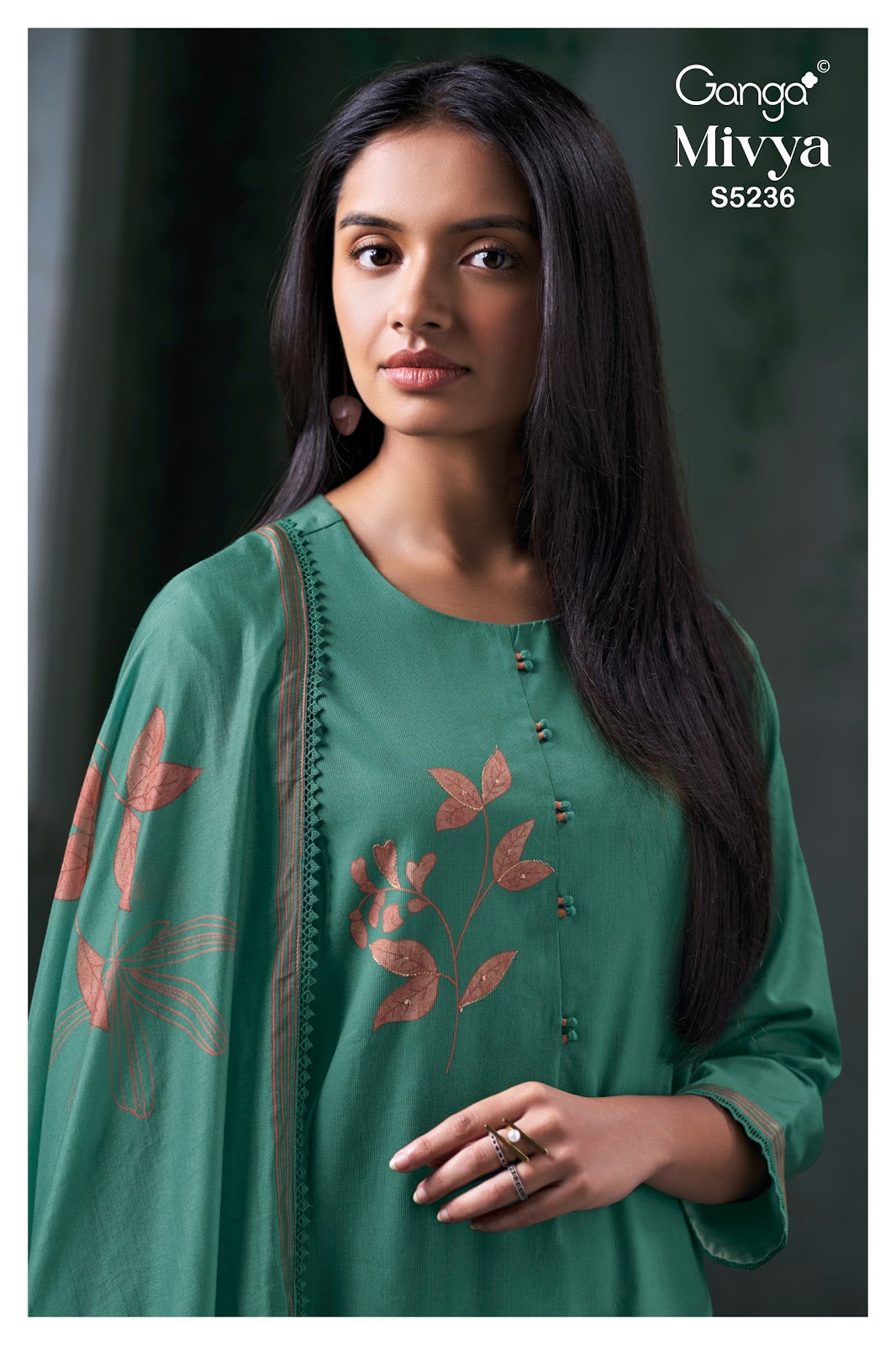 Mivya S5236 Ganga Corduroy Pant Style Suits Manufacturer