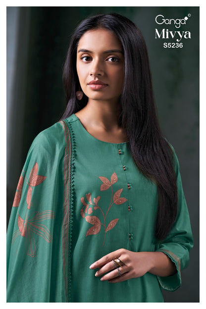Mivya S5236 Ganga Corduroy Pant Style Suits Manufacturer