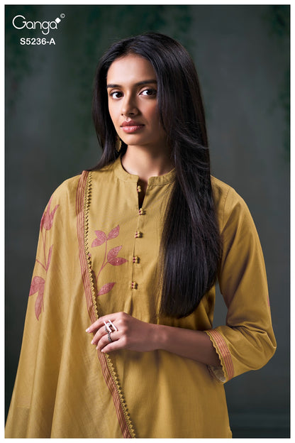 Mivya S5236 Ganga Corduroy Pant Style Suits Manufacturer