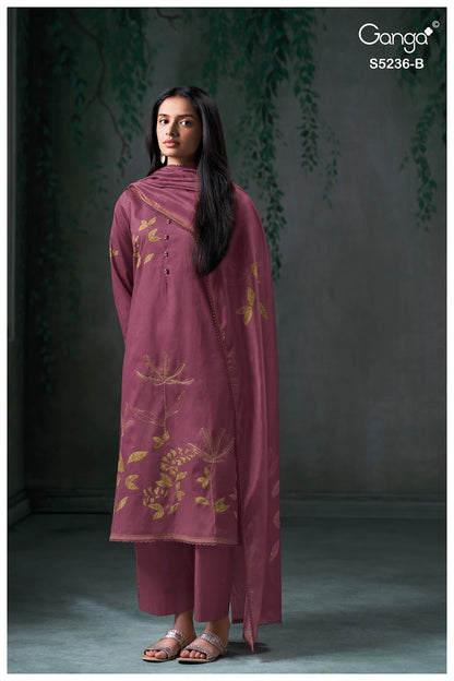 Mivya S5236 Ganga Corduroy Pant Style Suits Manufacturer