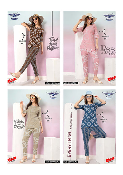 Mix Match Vol 25008 A Grab It Rayon Co Ord Set Exporter India
